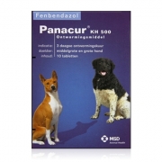 Panacur - KH 500 mg - 10 Tabletten