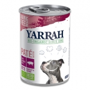 Yarrah Bio Paté Varkensvlees Hond - 12 x 400 g (Peterselie,Tijm)