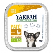 Yarrah Organic Pate With Chicken, Spirulina And Seaweed (Dog) - 12 x 150 Gr