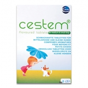 Cestem S/M - Kleine Hond - 2 Tabletten | Petcure.nl