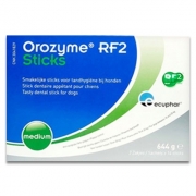 Orozyme RF2 Sticks M (10 tot 30kg) - 28 Sticks | Petcure.nl