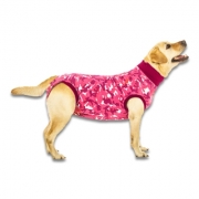 Recovery Suit Hond - Camouflage - XS - Roze | Petcure.nl