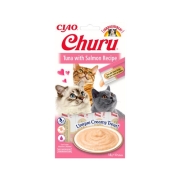 Inaba Churu Snack Cat - Tuna With Salmon - 4 pcs | Petcure.fr